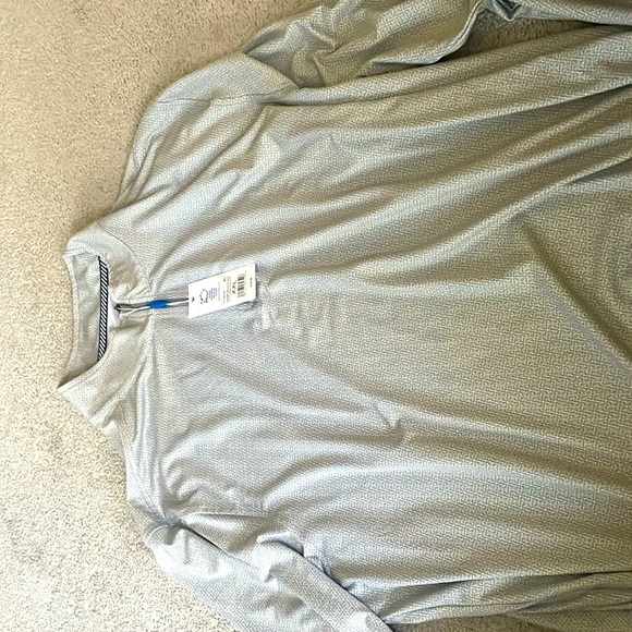 NWT Southern Tide 1/4 Zip Pullover 2XL‎ Steel Gray Pine Ridge Cruiser Mens $125 - Picture 1 of 1